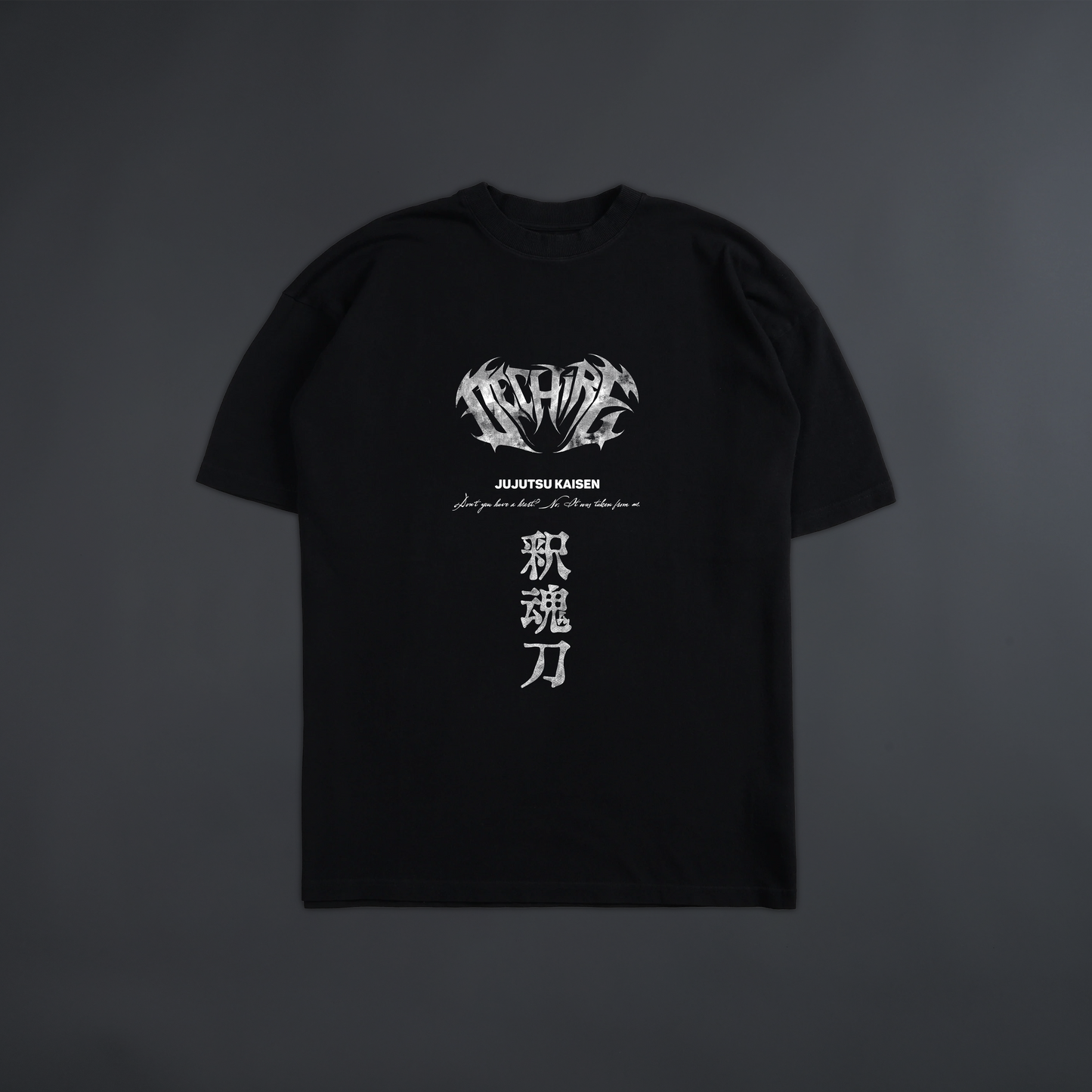 MAKI ZENIN 'LIMITED' 6oz OVERSIZED TEE IN BLACK