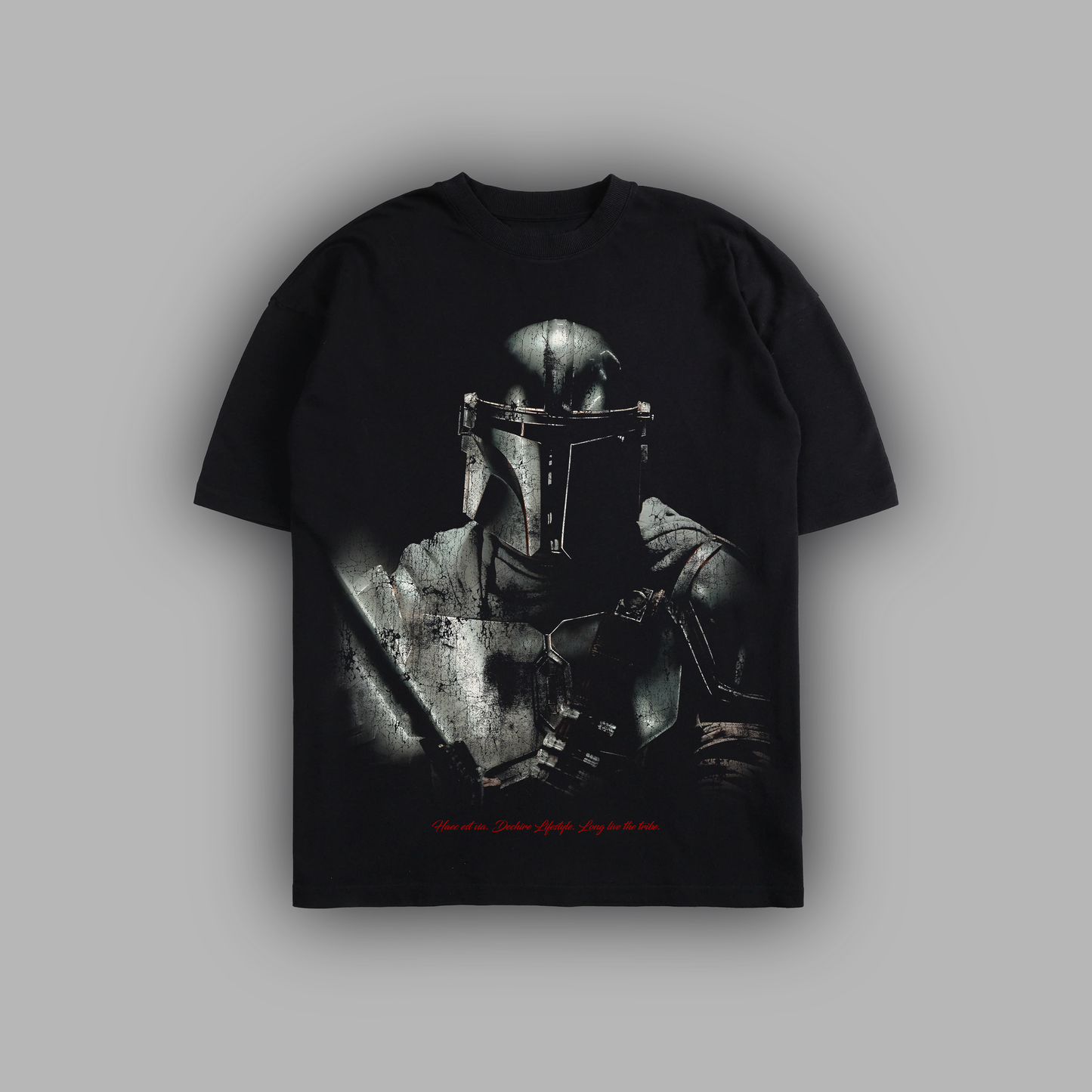 THE MANDALORIAN & GROGU 'LIMITED' DROP SHOULDER OS TEE