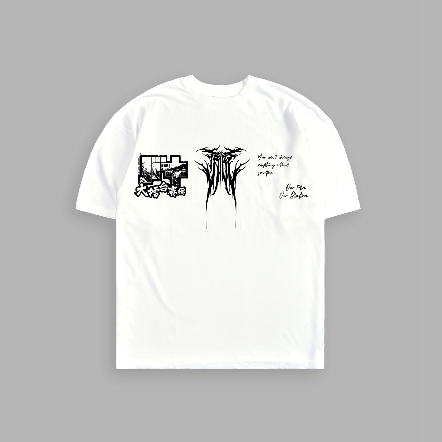 MAXIMUM TOURNAMENT 05' EDITION '1 OF 50' 6oz OVERSIZED TEE IN WHITE