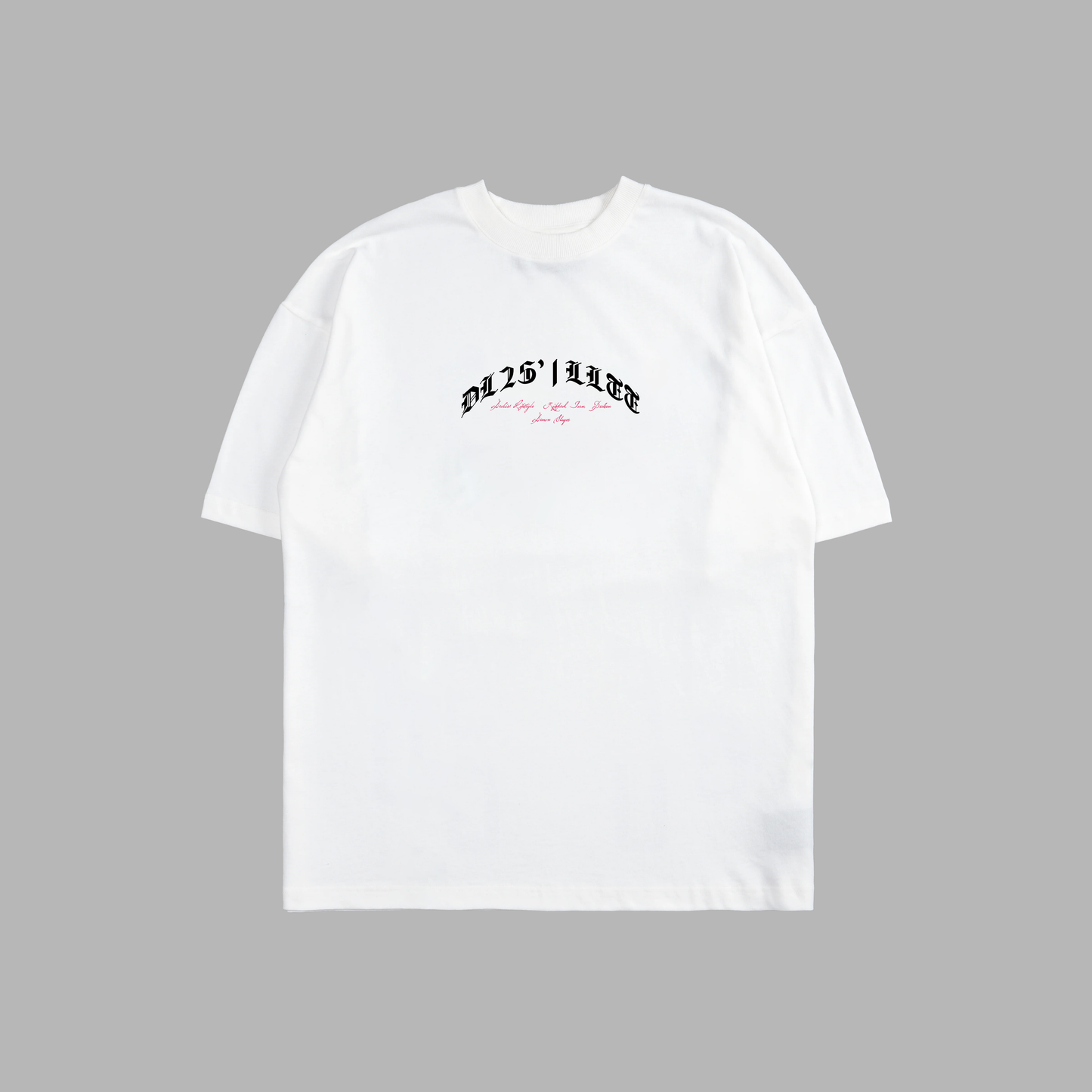 NEZUKO 'LIMITED' 6oz OVERSIZED TEE IN WHITE