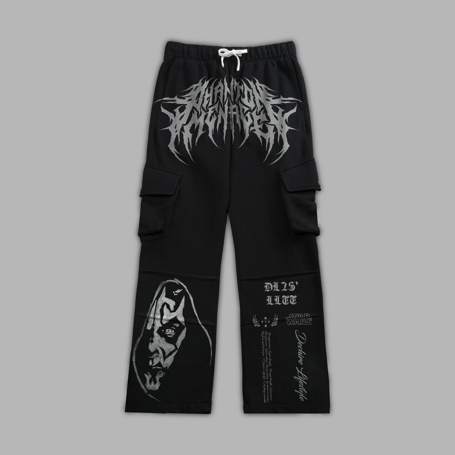 PHANTOM CARGO SWEATS IN BLACK
