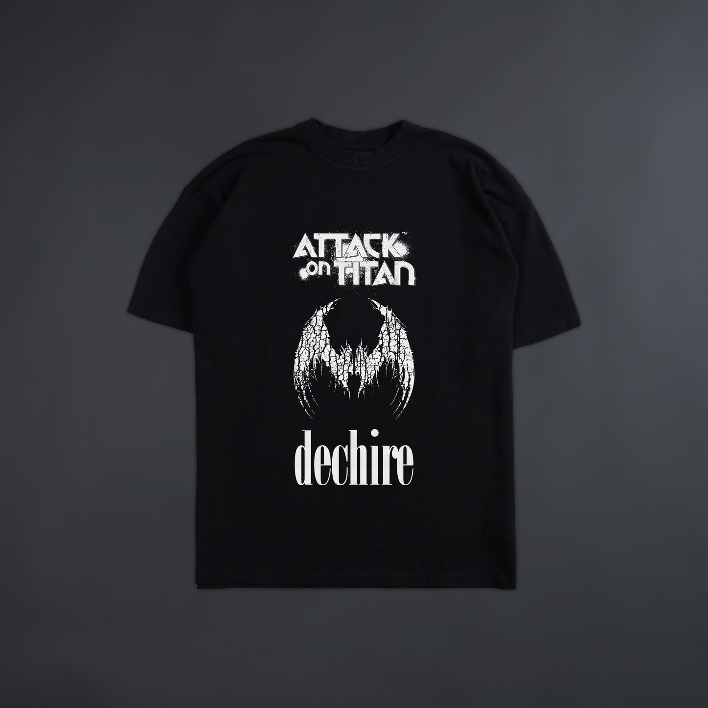 THE RUMBLING 'LIMITED' 6oz OVERSIZED TEE IN BLACK