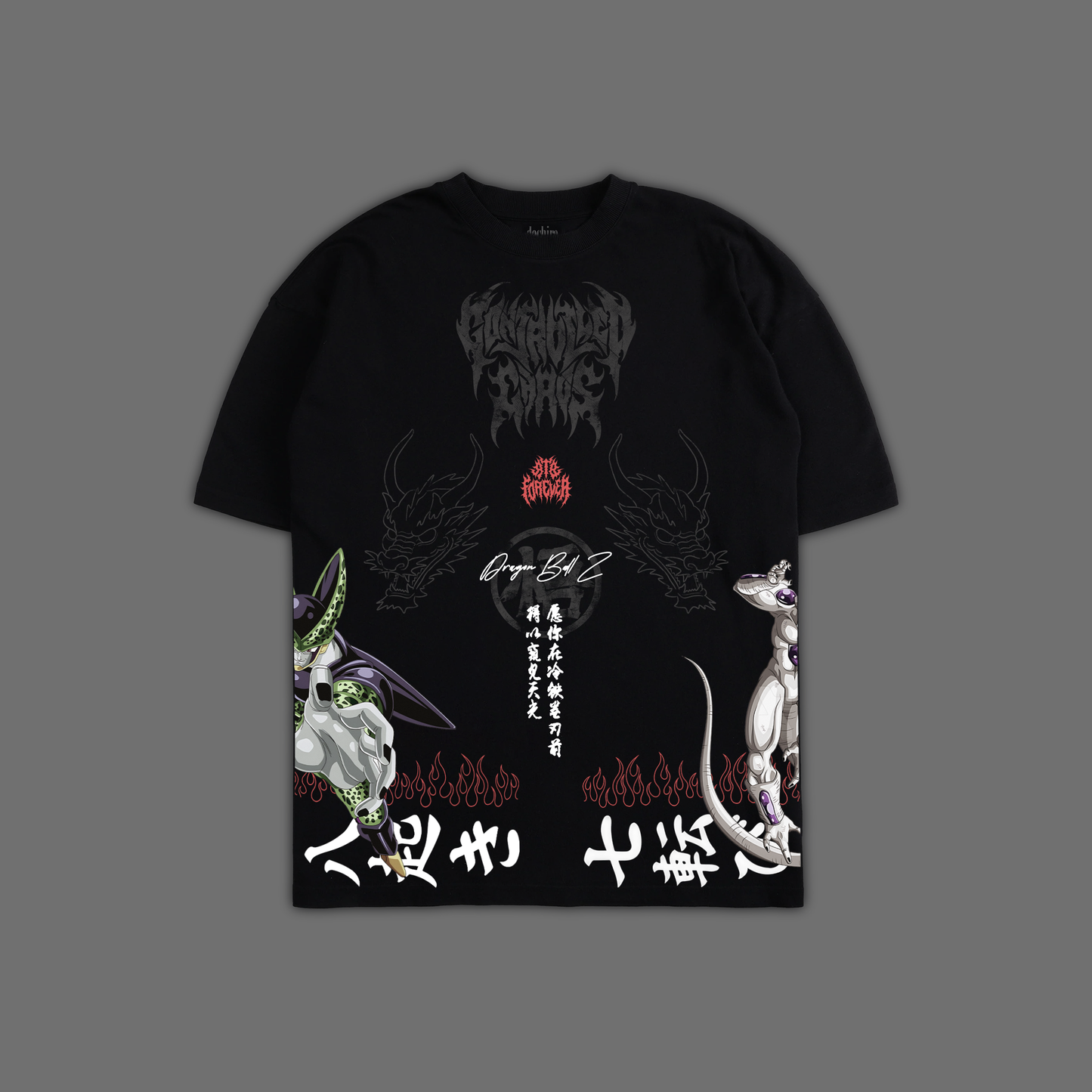 DBZ | 30 YEARS '1 OF 1,000' OS TEE IN BLACK