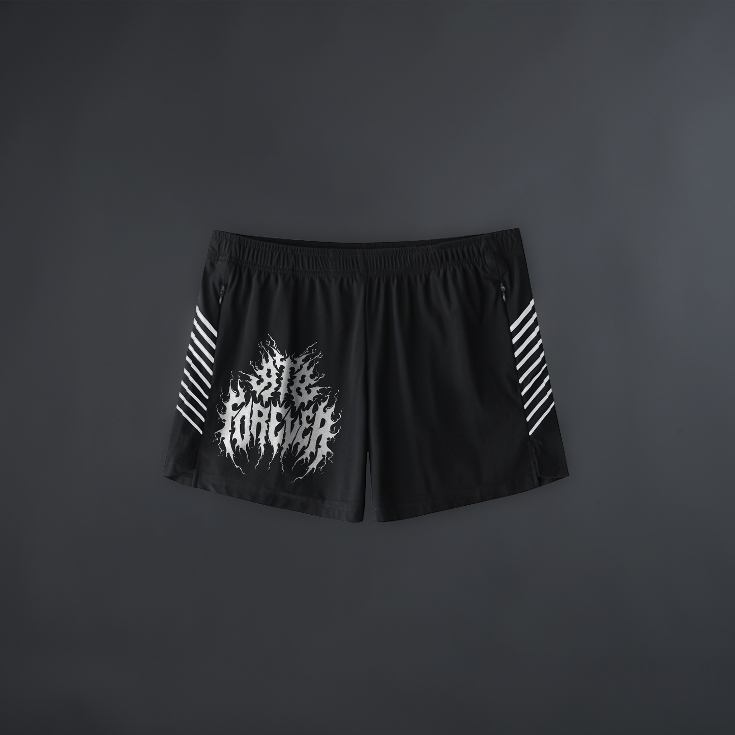 RTB FOREVER 'LIMITED' 5' PERFORMANCE TRACK SHORTS IN MIDNIGHT