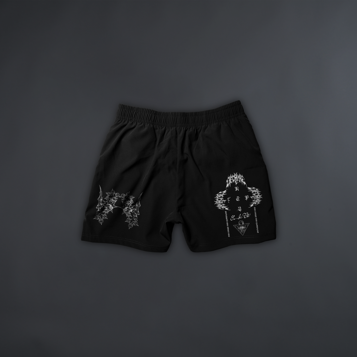 YU-GI-OH! 5" RUNNING SHORTS IN SHADOW