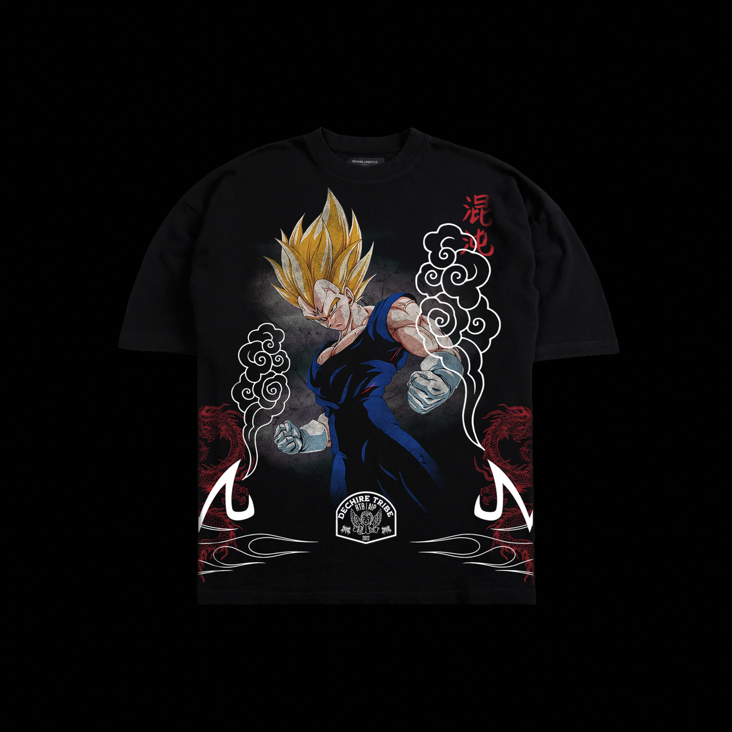 MAJIN VEGETA | VILLAIN ARC '1 OF 500' OS TEE IN BLACK