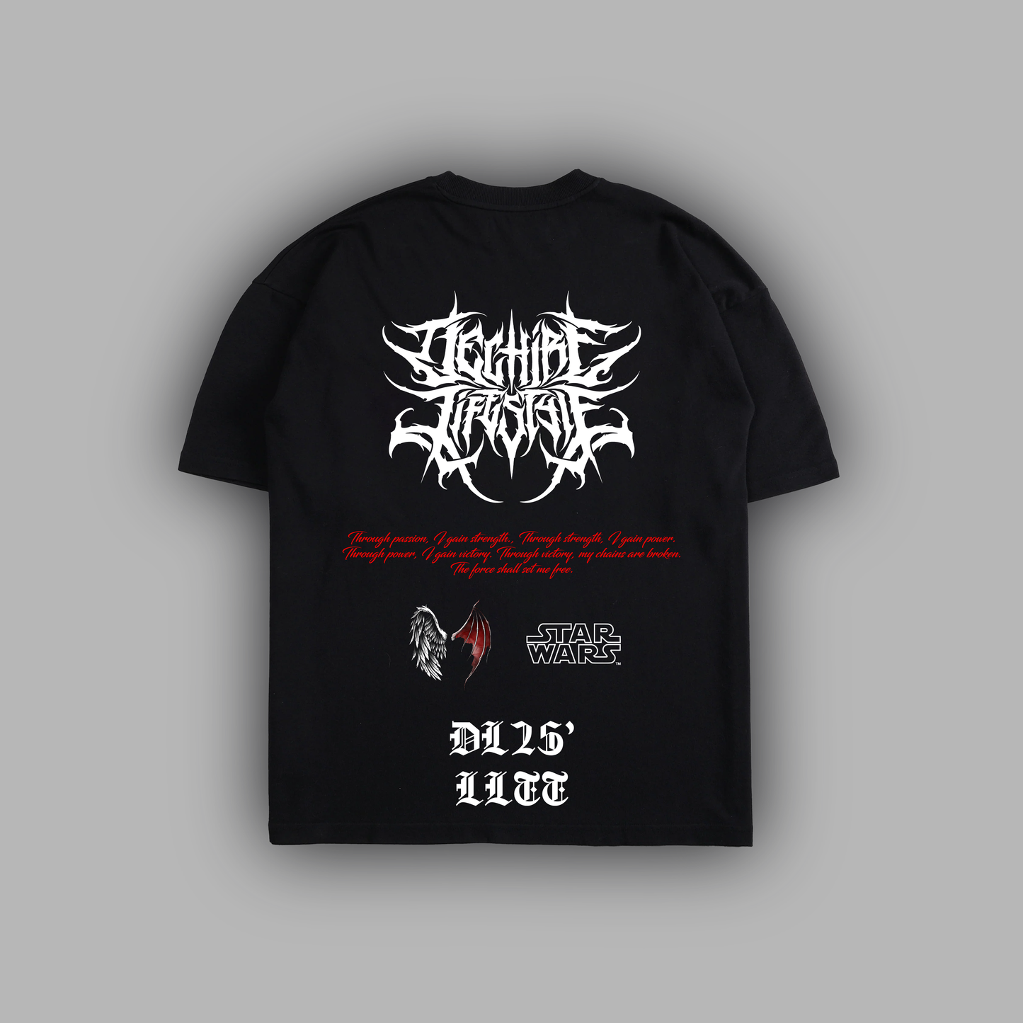 CLONED 'LIMITED' 8oz OVERSIZED TEE IN BLACK