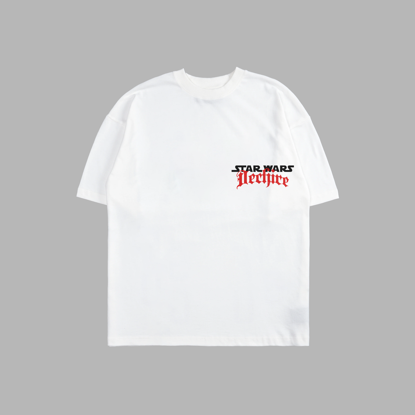 ANDOR 'LIMITED' 6oz OVERSIZED TEE IN WHITE