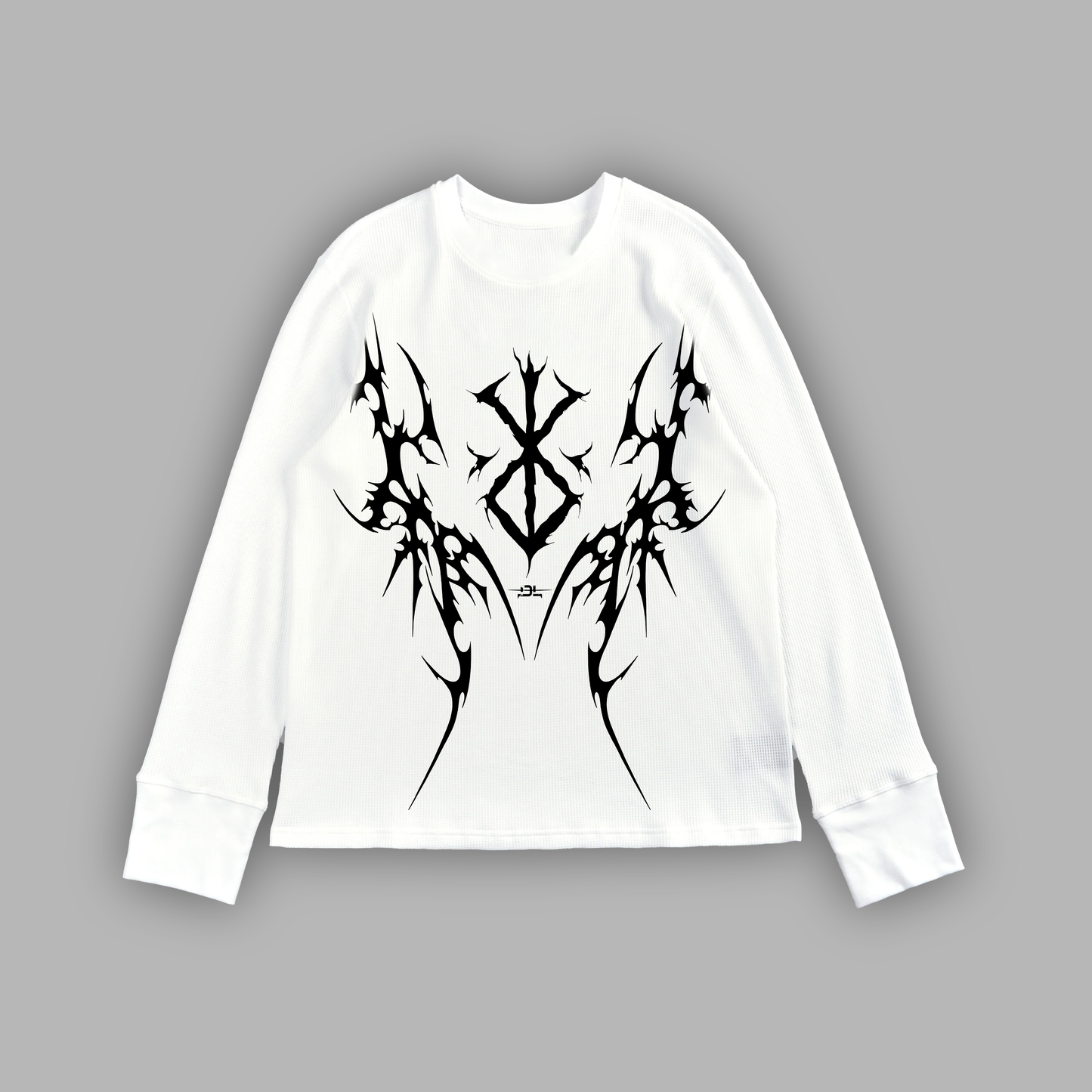 BEHELITH 'LIMITED' FOG® x DL® ESSENTIAL LS TEE IN PEARL WHITE
