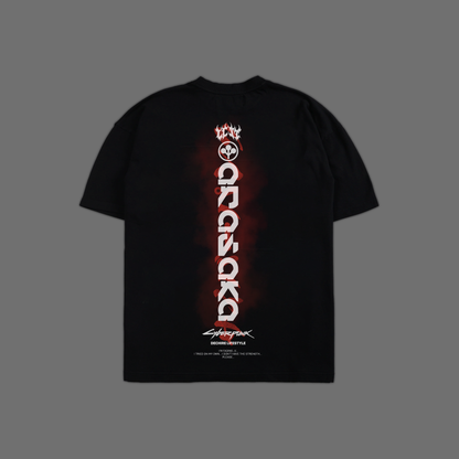 ARASAKA'S PUPPET 'LIMITED' OVERSIZED TEE IN BLACK