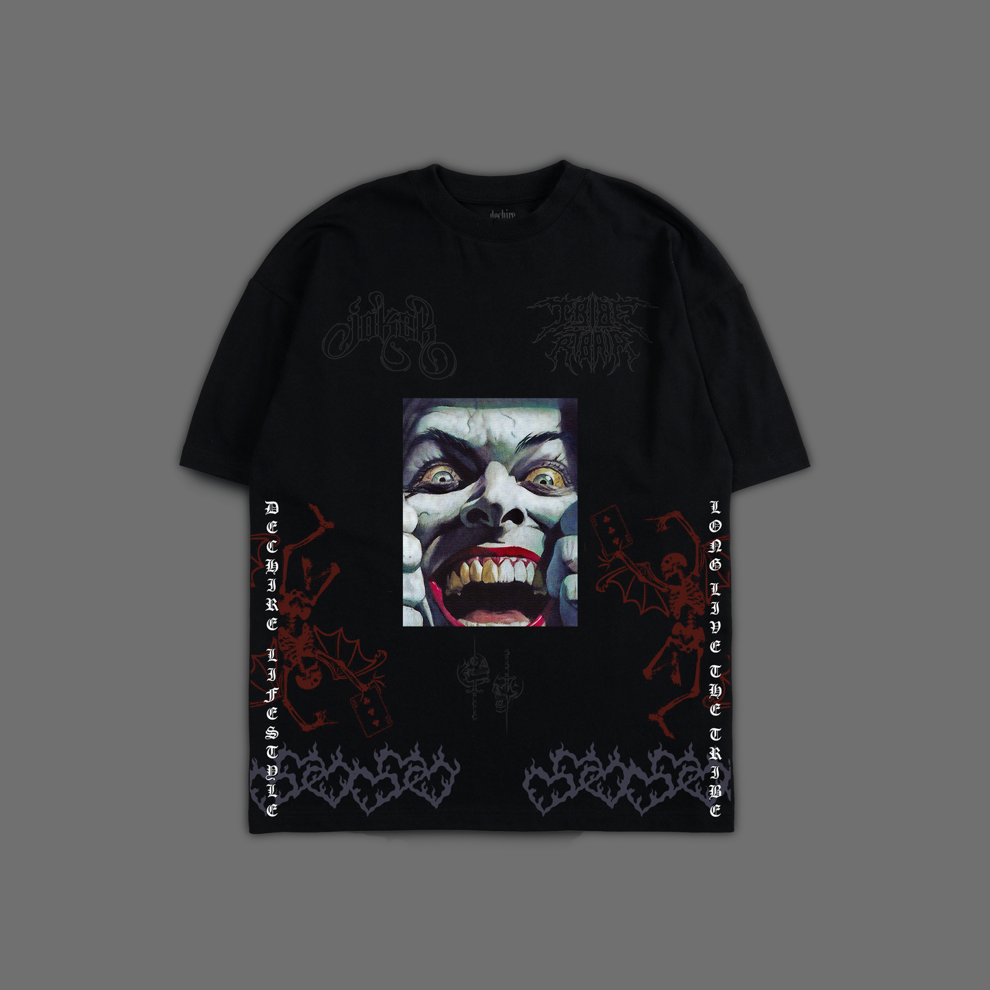 CLOWN PRINCE OF GOTHAM | ALT VERSION '1 OF 50' OVERSIZED TEE