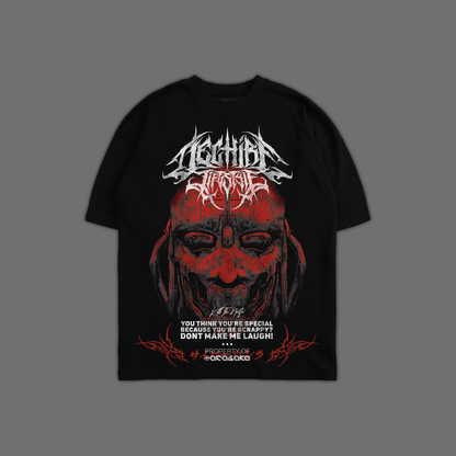 ADAM SMASHER 'LIMITED' OVERSIZED TEE IN BLACK