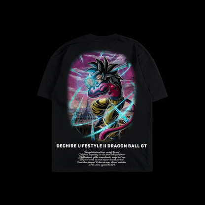 GOKU SS4 'YEAR 25' OS TEE IN BLACK