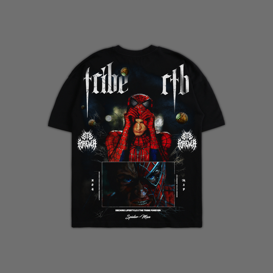 SPIDER-MAN (2002) TRIBUTE EDITION '1 OF 500' OVERSIZED TEE IN BLACK