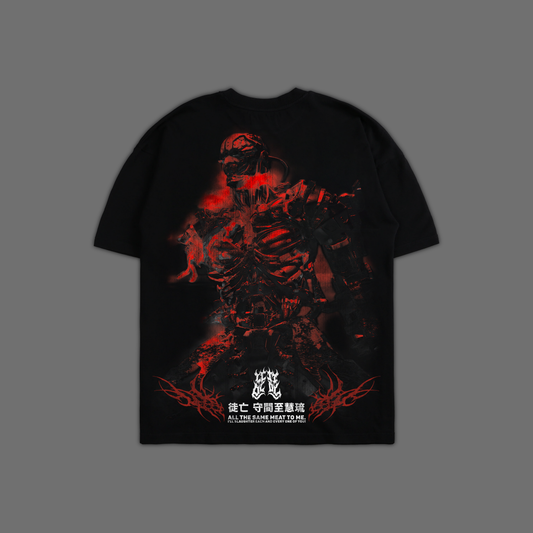 ADAM SMASHER 'LIMITED' OVERSIZED TEE IN BLACK