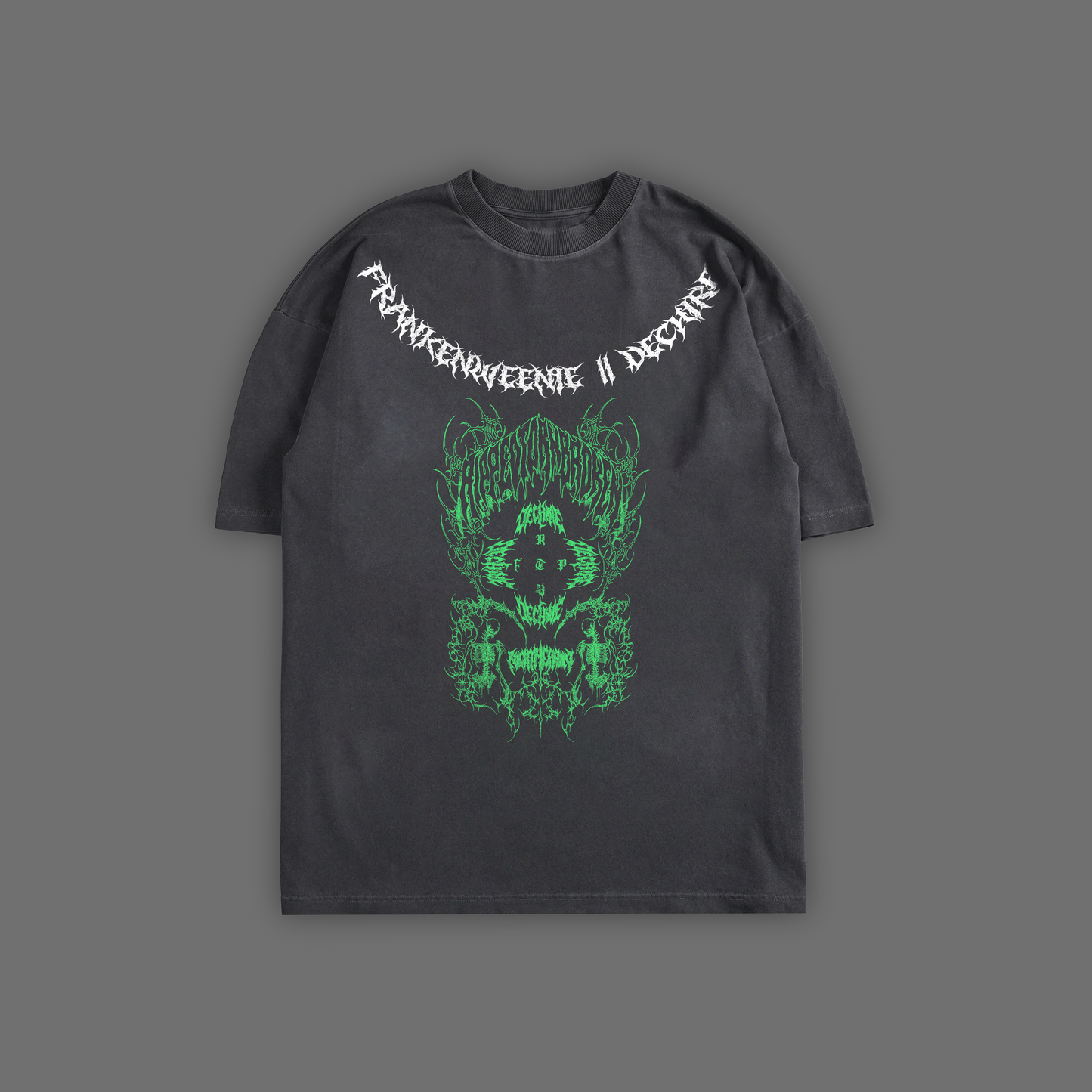 FRANKENWEENIE 'LIMITED' OVERSIZED TEE IN BLACK OR GRAY