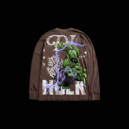 HULK | THE BEGINNING 'HVYWT' L/S TEE IN BLACK