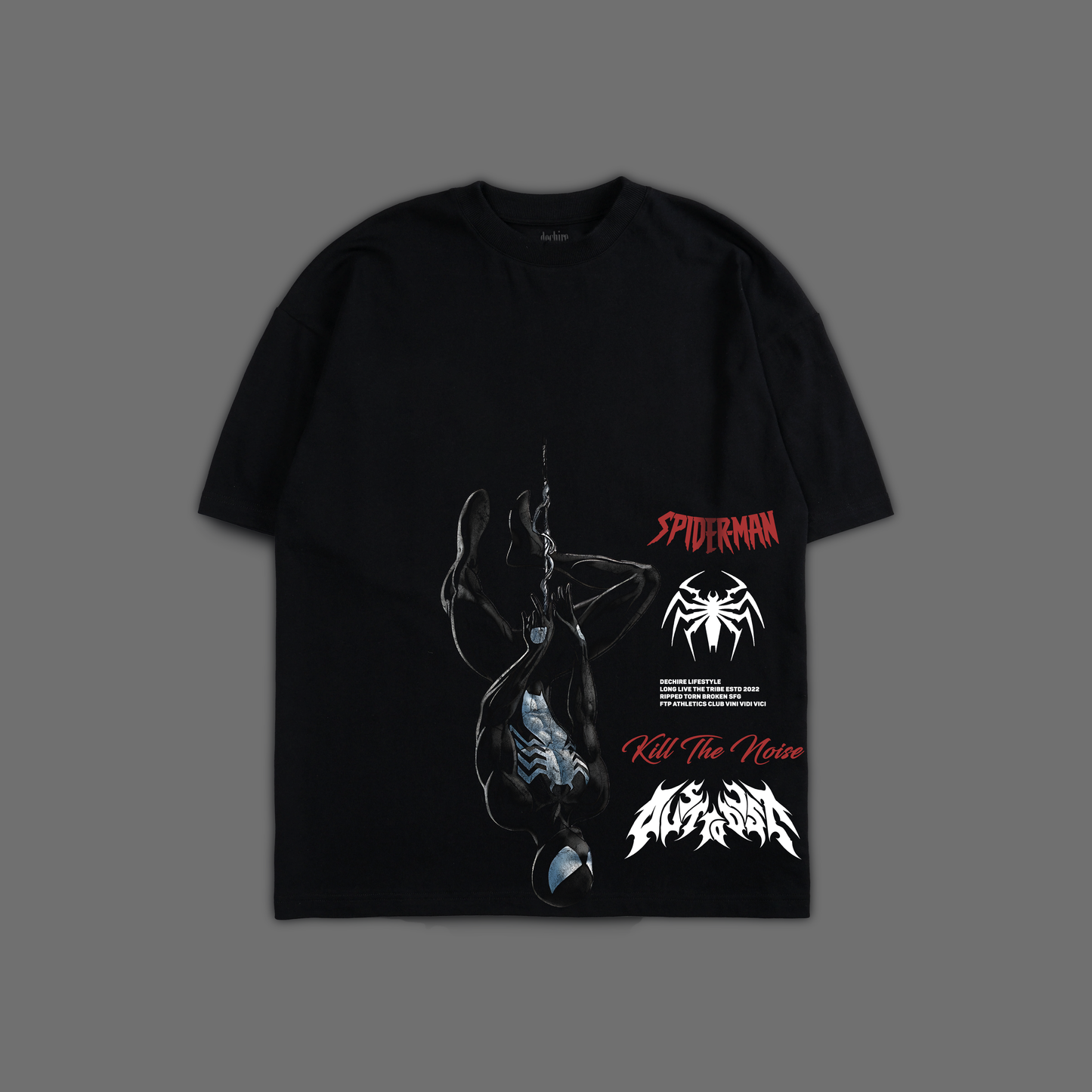 THE BLACK SUIT 'EXCLUSIVE' OVERSIZED TEE IN BLACK