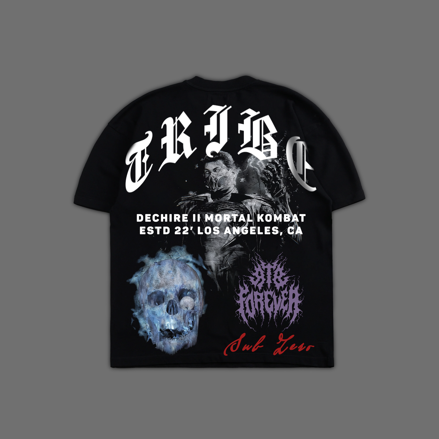 MK | SUB-ZERO V2 'LIMITED' OVERSIZED TEE IN BLACK