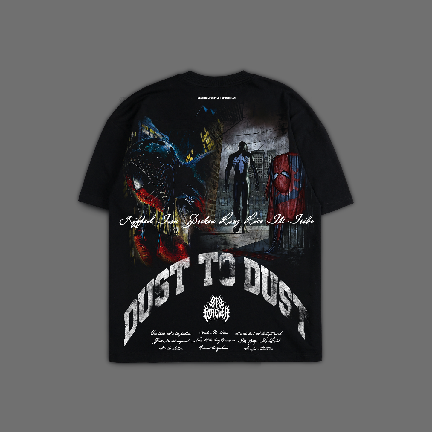 THE BLACK SUIT 'EXCLUSIVE' OVERSIZED TEE IN BLACK