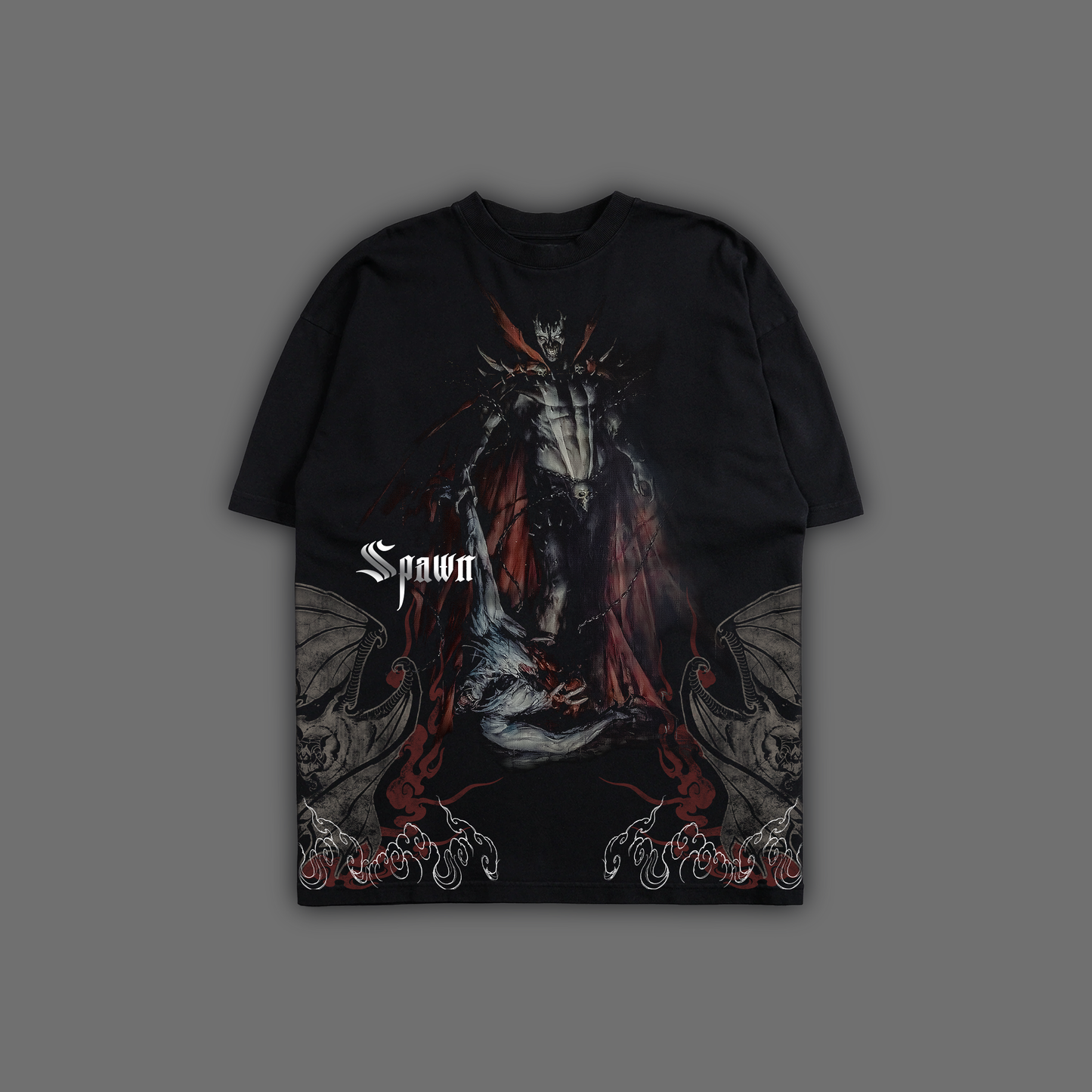 SPAWN v. BATMAN | ALT VERSION '1 OF 50' OVERSIZED TEE