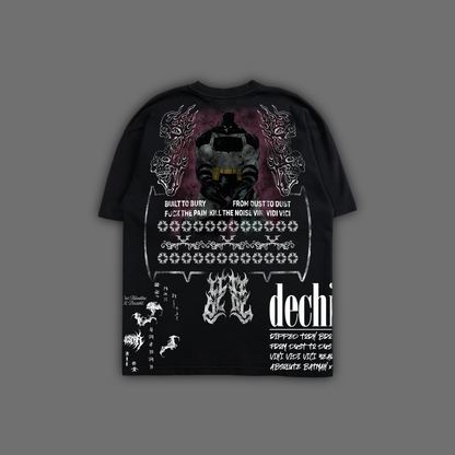 ABSOLUTE BATMAN '1 OF 500' OVERSIZED TEE IN BLACK