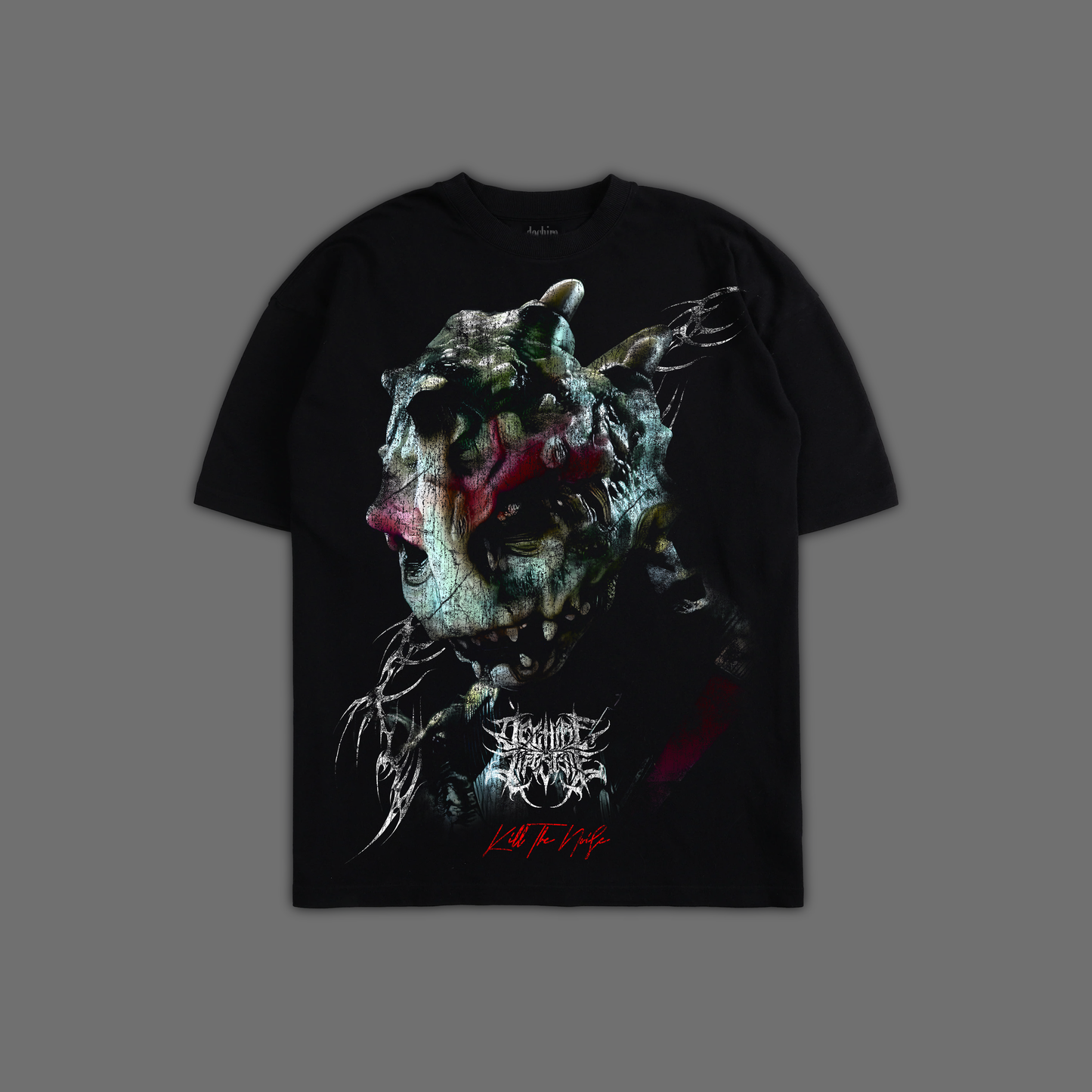 MESOGAG 'LIMITED' OVERSIZED TEE IN BLACK