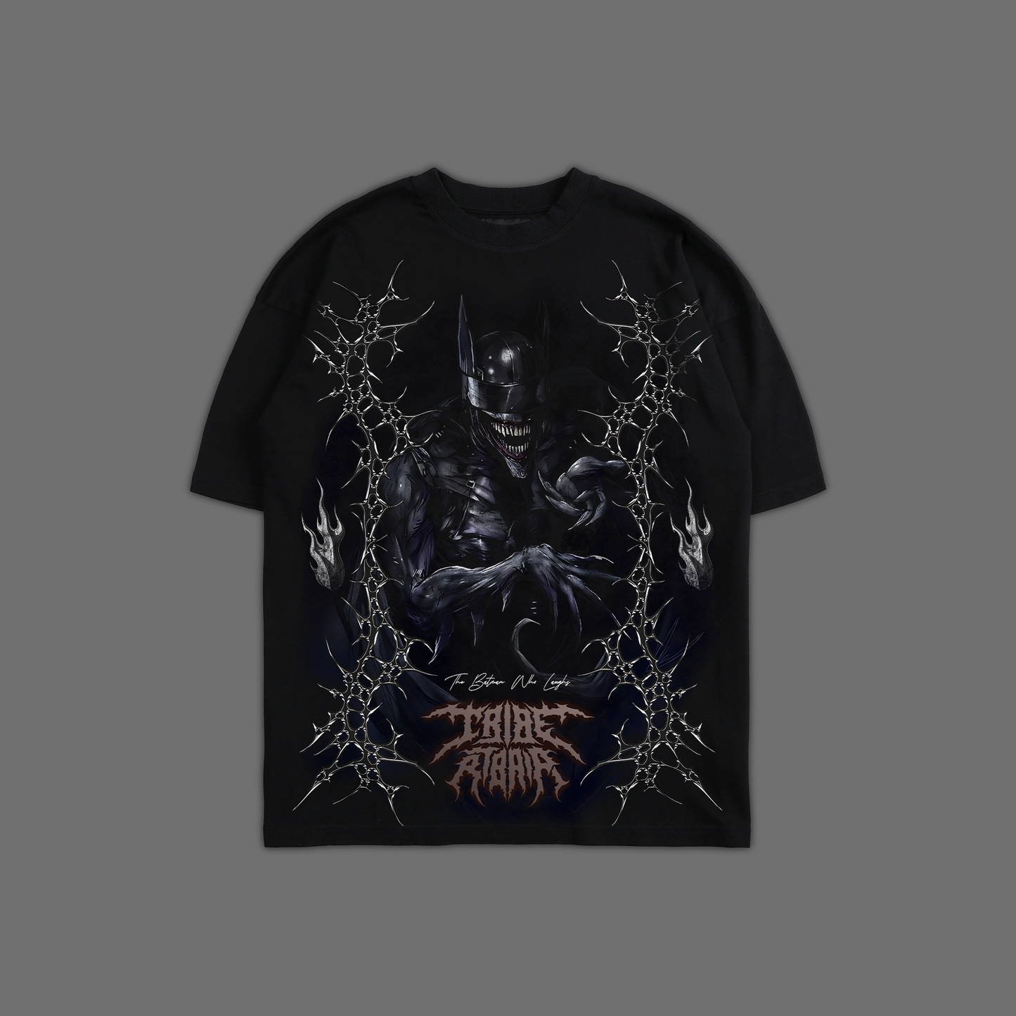 THE BATMAN WHO LAUGHS 'LIMITED' OVERSIZED TEE IN BLACK