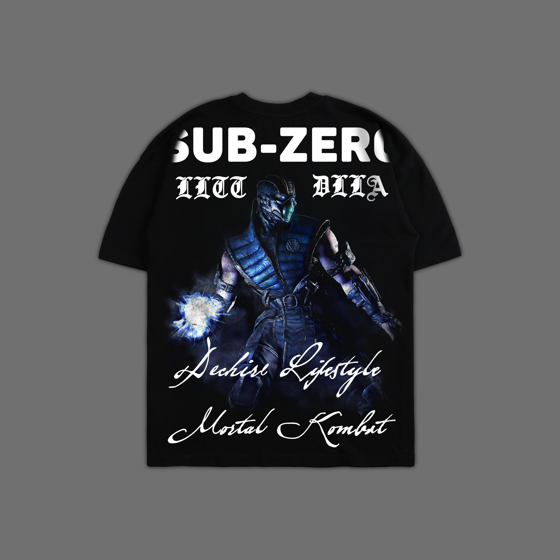 JLIMITED' OVERSIZED TEE IN BLACK – DECHIRE COLLABS