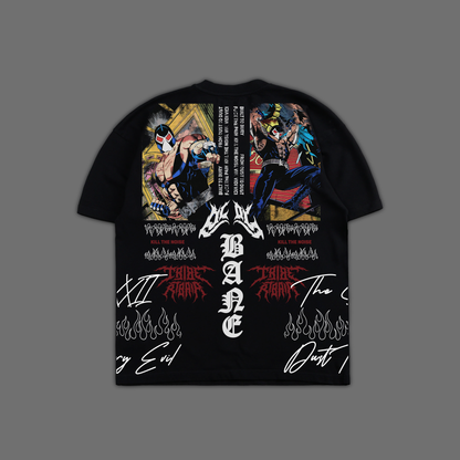 BANE | THE SHADOWS '1 OF 500' OVERSIZED TEE IN BLACK