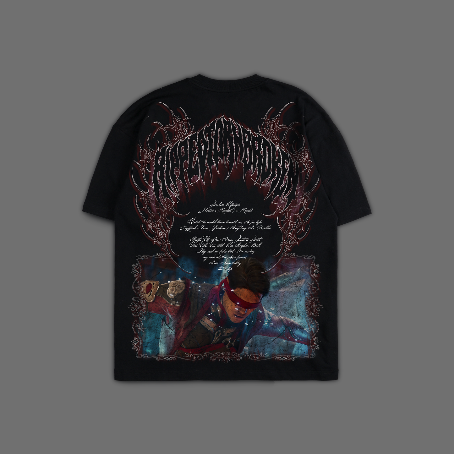 MK | KENSHI 'LIMITED' OVERSIZED TEE IN BLACK