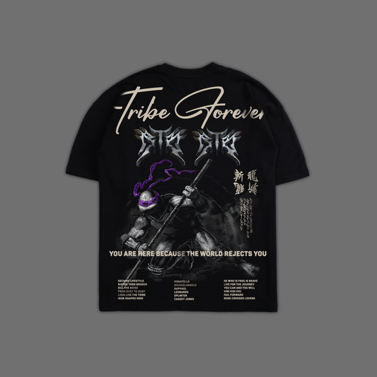 DONATELLO | NOKIZARU 'LIMITED' OVERSIZED TEE IN BLACK