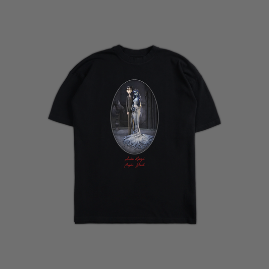 LIFT YOUR SORROWS 'LIMITED' OVERSIZED TEE IN BLACK