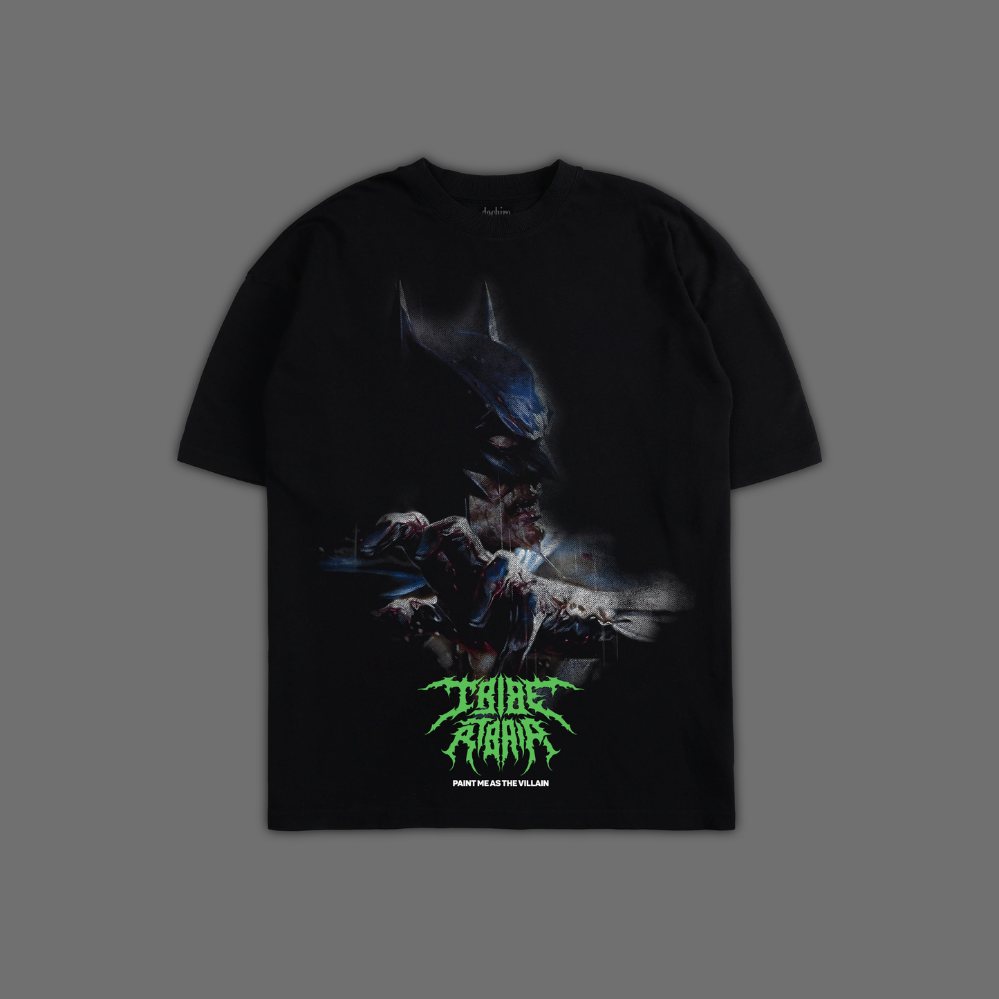BATMAN DCEASED 'LIMITED' OVERSIZED TEE IN BLACK