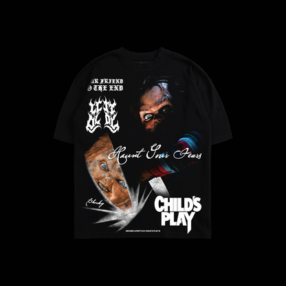 CHILD'S PLAY | CHUCKY 'LIMITED' OS TEE IN BLACK