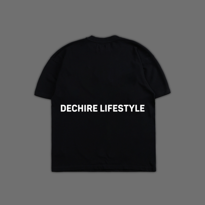 HUFFLEPUFF 'LIMITED' OVERSIZED TEE IN BLACK
