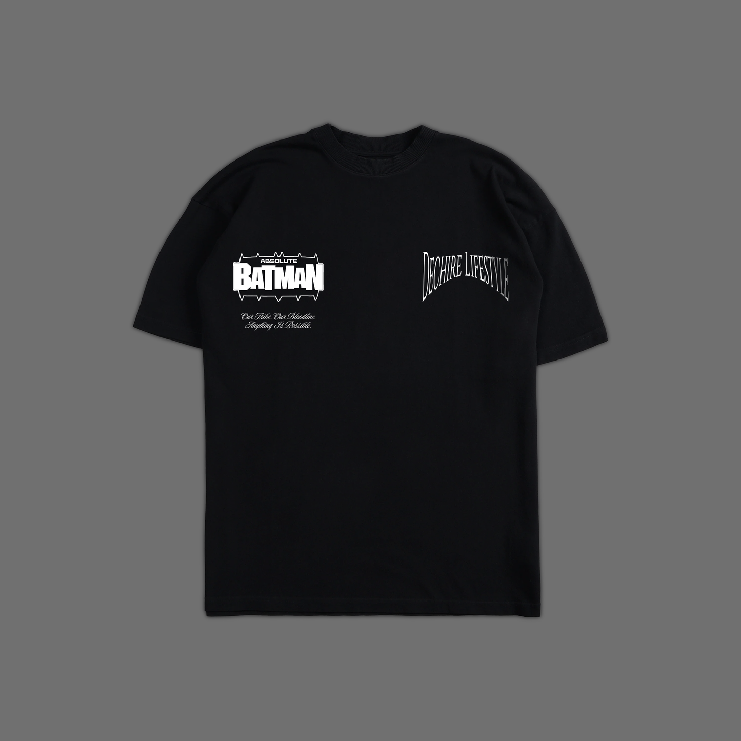 ABSOLUTE BANE 'LIMITED' OVERSIZED TEE IN BLACK