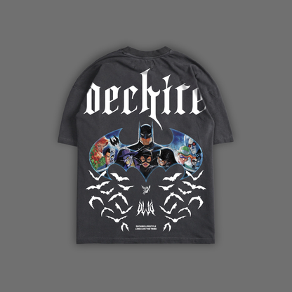 THE ANIMATED SERIES '1992 EDITION' OVERSIZED TEE IN BLACK & GRAY