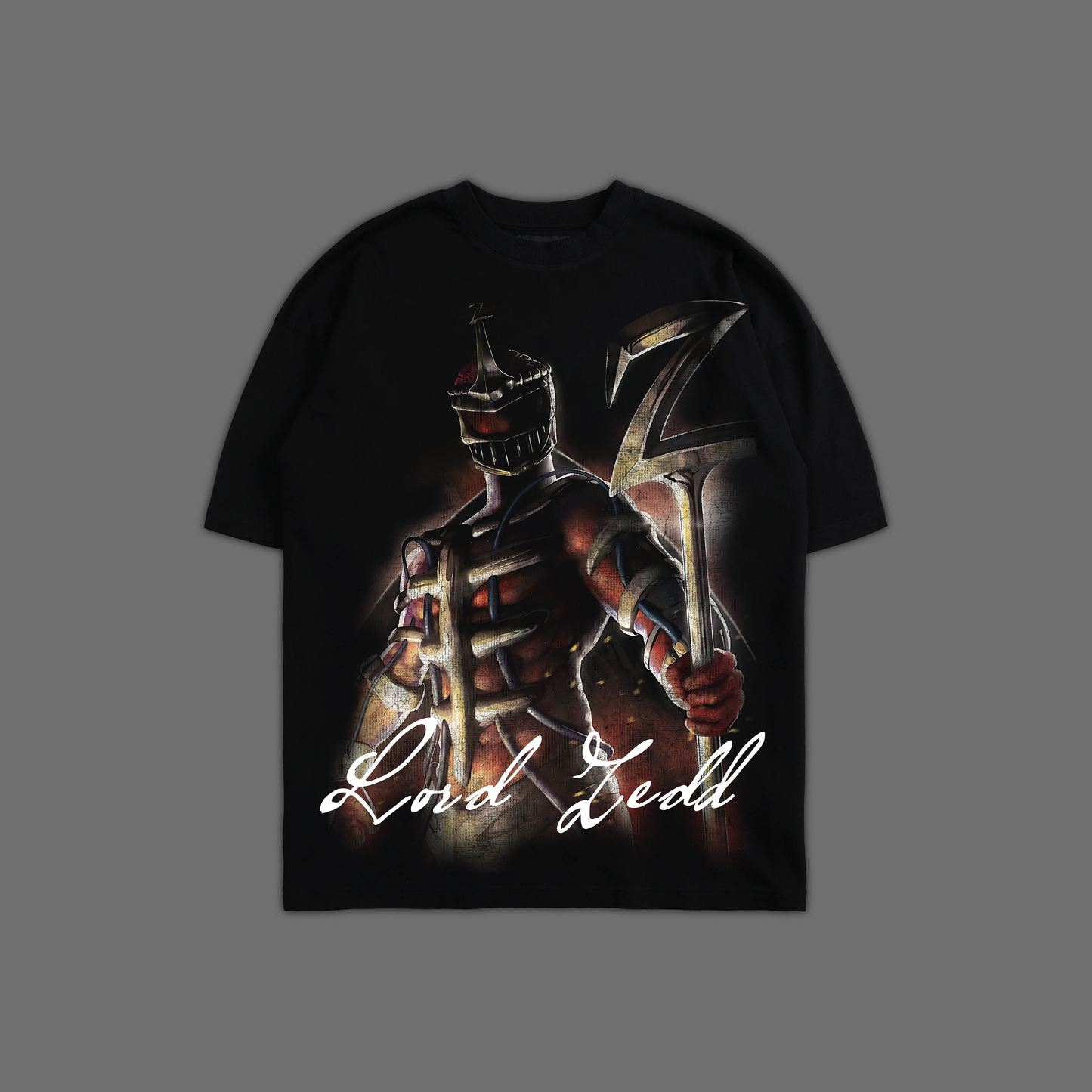 LORD ZEDD 'ICON SERIES' OVERSIZED TEE IN BLACK