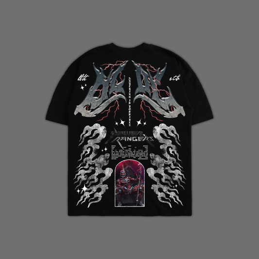 LORD ZEDD 'ICON SERIES' OVERSIZED TEE IN BLACK