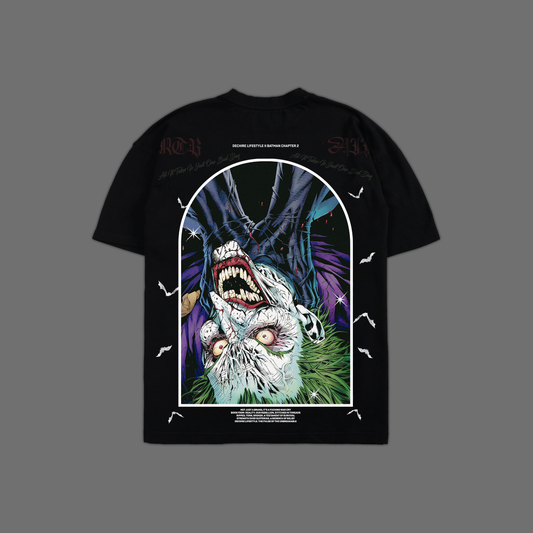 THE KILLING JOKE 'LIMITED' OVERSIZED TEE IN BLACK
