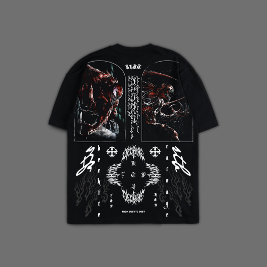 CARNAGE | SYMBIOTIC CHAOS '1 OF 200' OVERSIZED TEE IN BLACK