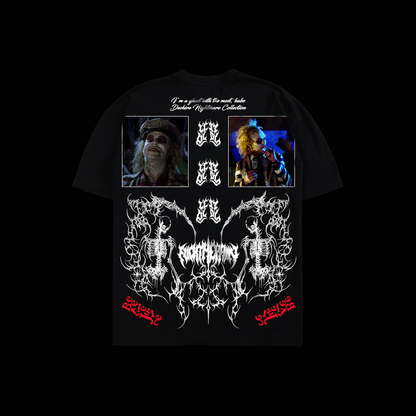 BEETLEJUICE '50 X$1 EXCLUSIVE' OS TEE IN BLACK