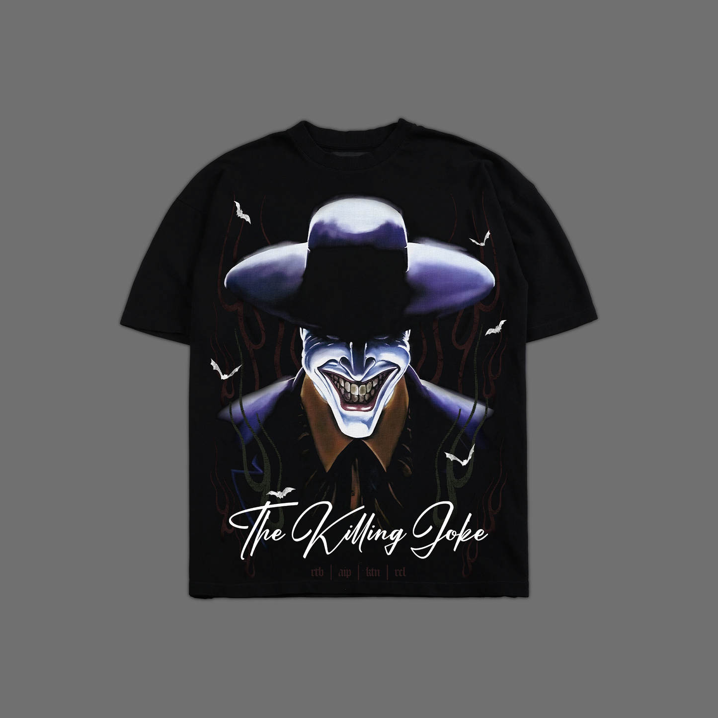 THE KILLING JOKE 'LIMITED' OVERSIZED TEE IN BLACK