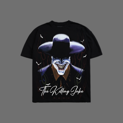 THE KILLING JOKE 'LIMITED' OVERSIZED TEE IN BLACK