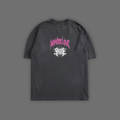 NO MORE LOVE | HARLEY QUINN 'LIMITED' OS TEE IN BLACK, GRAY, & PURPLE