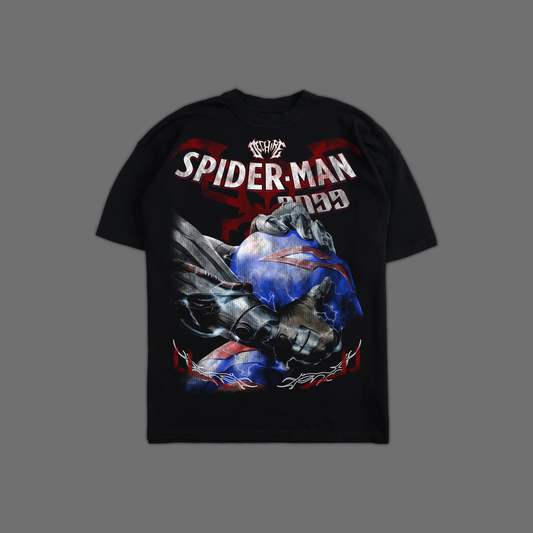 2099 'EXCLUSIVE' OVERSIZED TEE IN BLACK