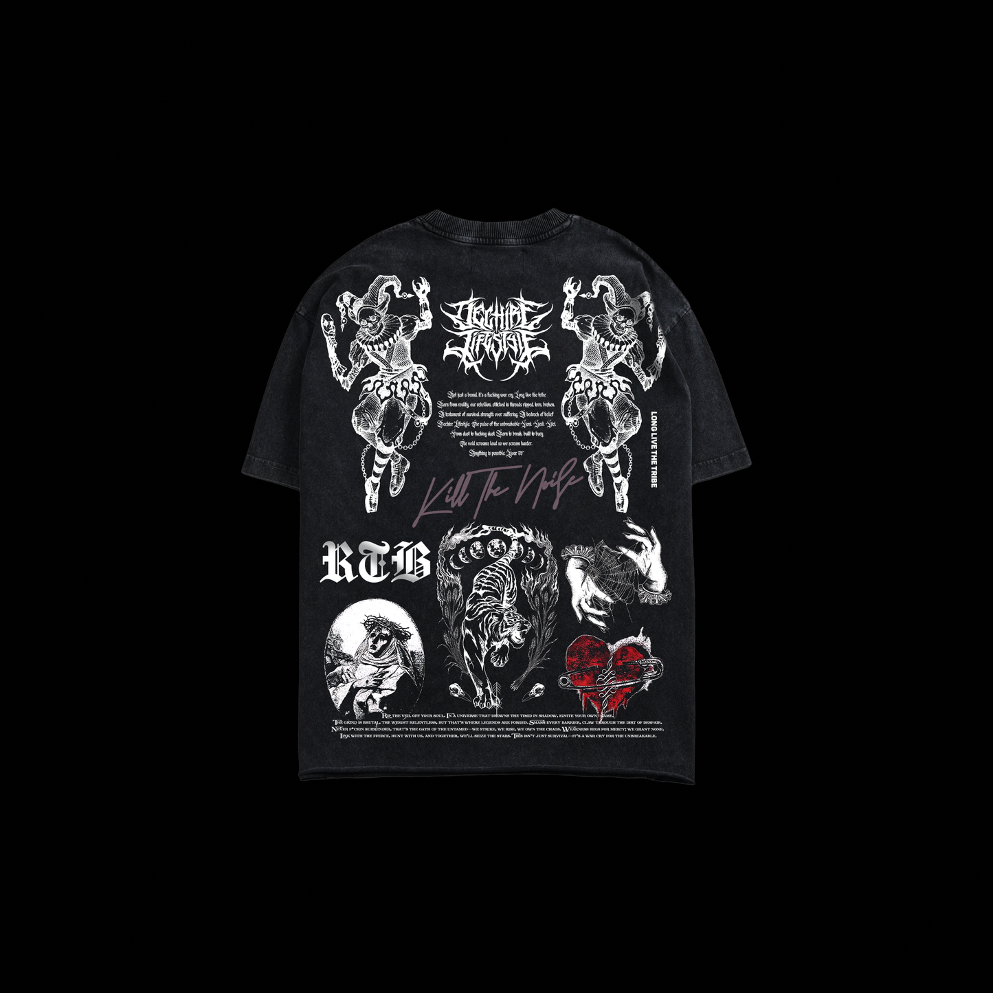 DAREDEVIL 'CHAPTER 1' RAW HEM OVERSIZED TEE