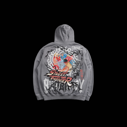 SF | CONTEST OF CHAMPIONS 'ULTRA HEAVYWEIGHT' OVERSIZED DS HOODIE IN GRAY