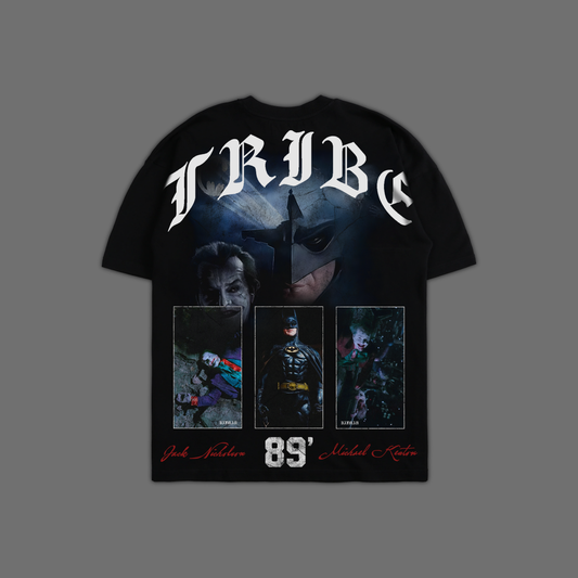 BATMAN 89' 'LIMITED' OVERSIZED TEE IN BLACK
